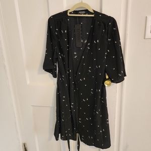 Disturbia Blithe Kimono Wrap Dress